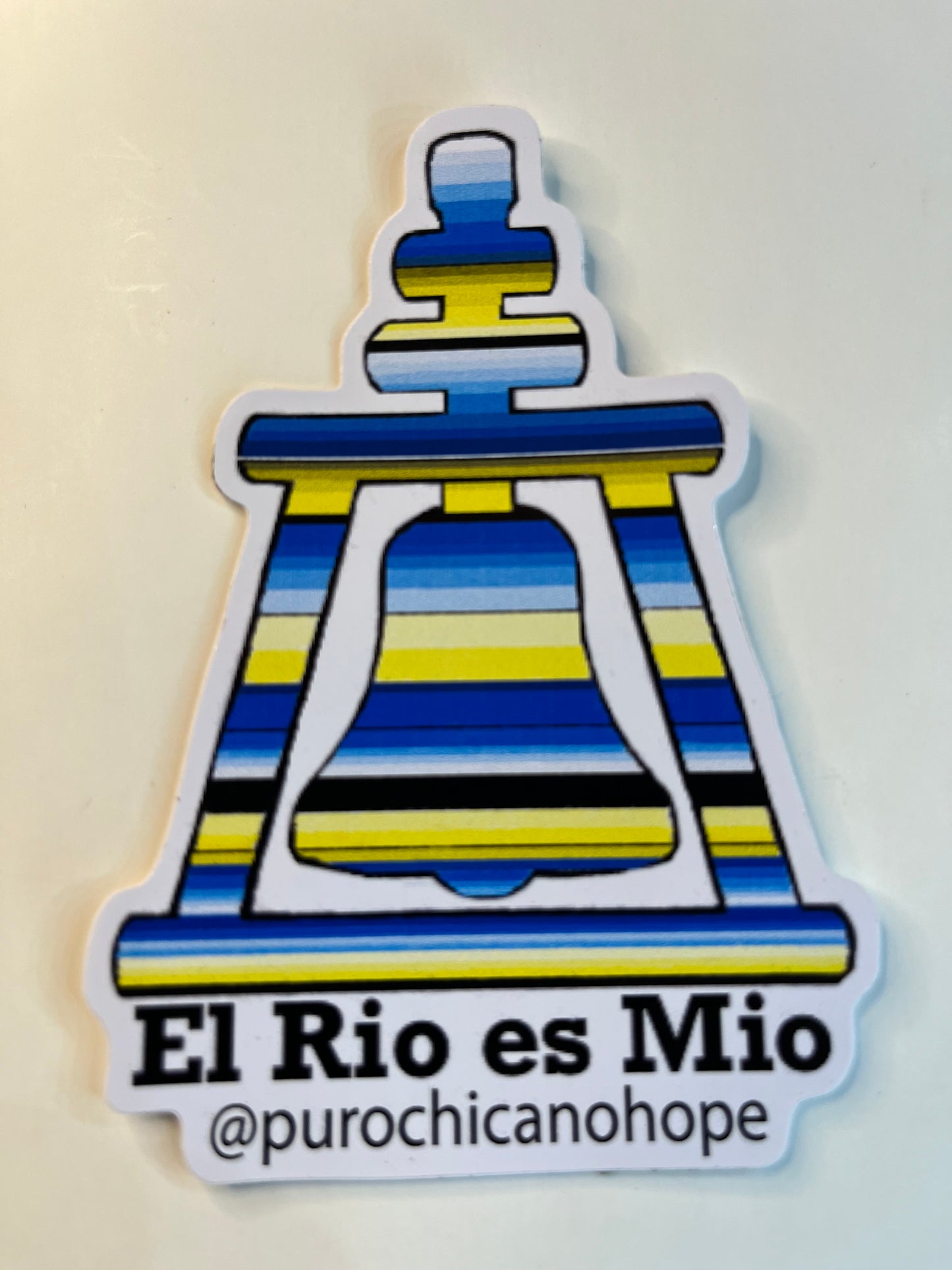 Riverside Bell Sticker