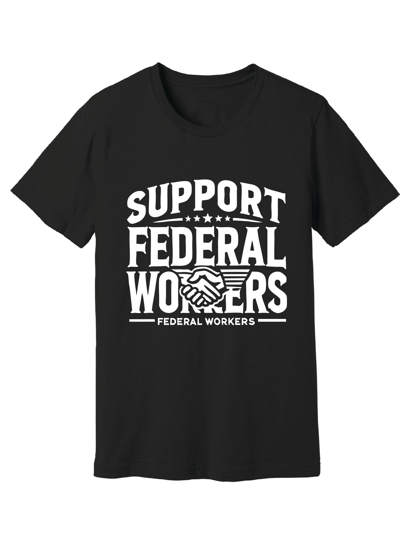 Support Federal Workers - Black